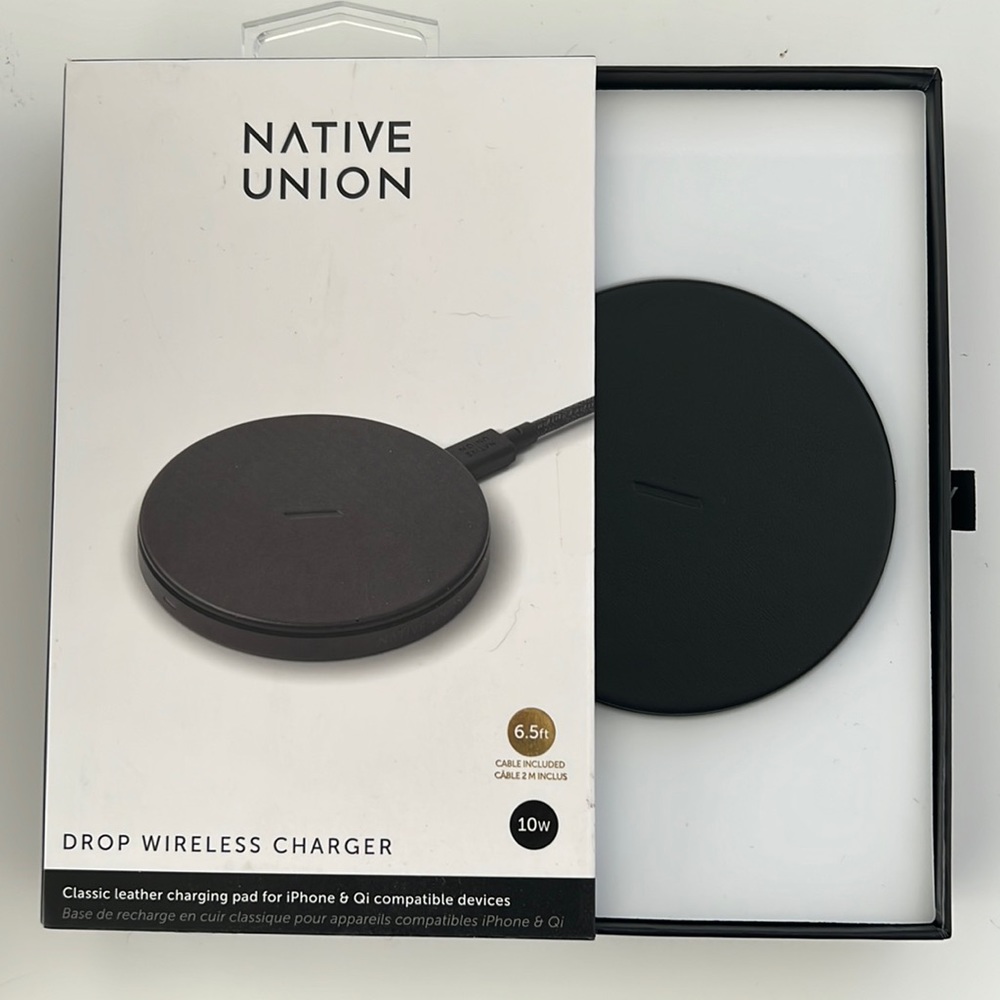 Native union wireless charger